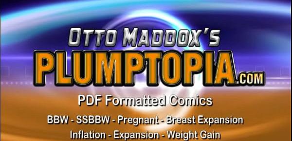  Plumptopia Animation BBW rapid pregnancy belly